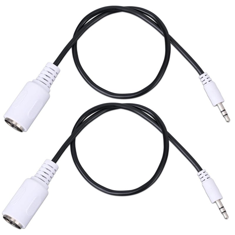 BTFO 2pcs Type-A MIDI to 3.5mm Adapter, 14" Breakout Cable MIDI Female to TRS 3.5mm Male Audio Converter Accessories for Keyboards Synths & DAWs - Image 1